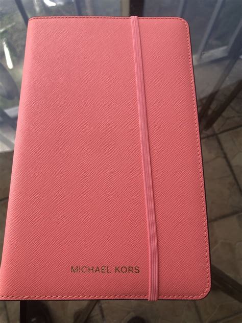 michael kors agenda planner|michael kors notebook gift set.